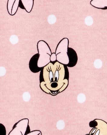Toddler Girl Minnie Mouse Snug Fit Cotton 2-Piece Pajamas - Pink, 