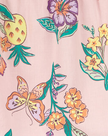 Toddler Girl Floral Lawn Top, 