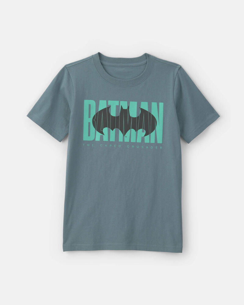Boys Batman Graphic Tee - Green, image 1 of 4 slides