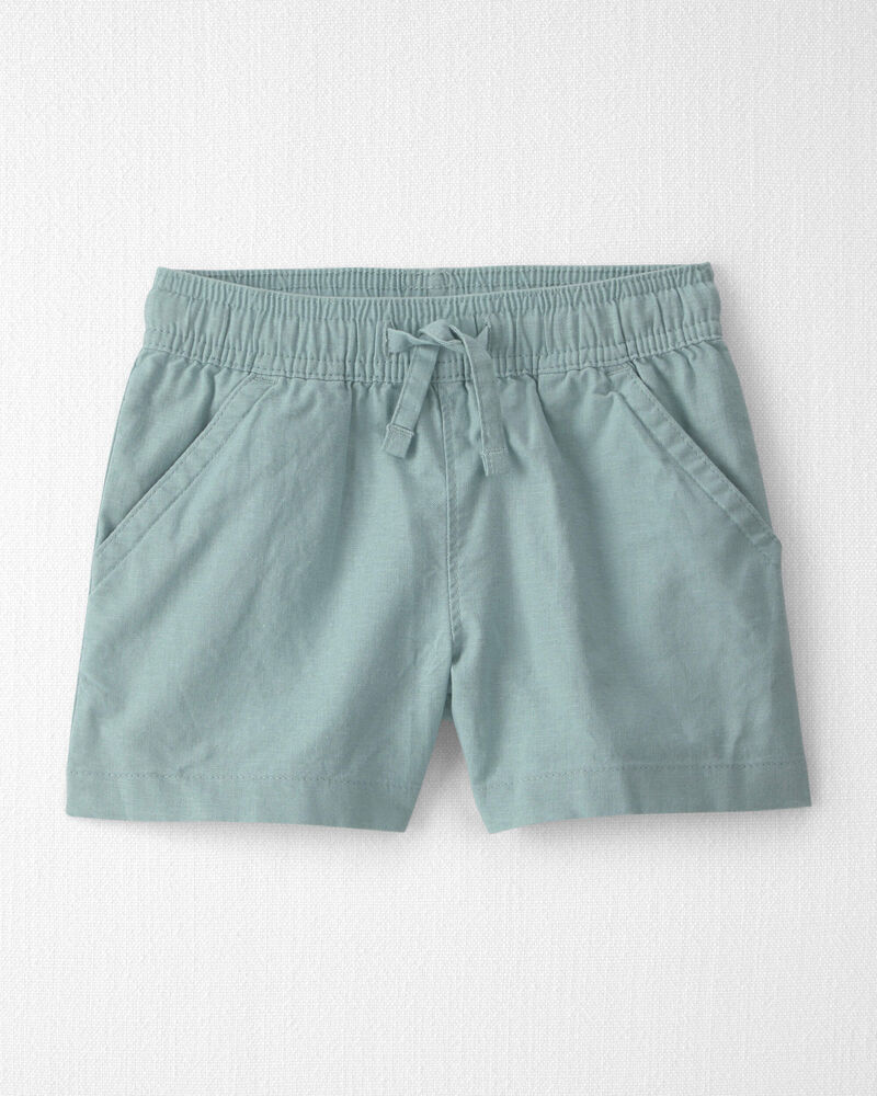 Toddler Boy 2-Piece Knit Top & Short Set Made with Organic Cotton in Stripes, image 2 of 5 slides