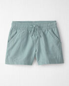 Toddler Boy 2-Piece Knit Top & Short Set Made with Organic Cotton in Stripes, image 2 of 5 slides
