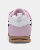 Toddler Girl Striped Casual Sneakers - Pink, image 3 of 6 slides