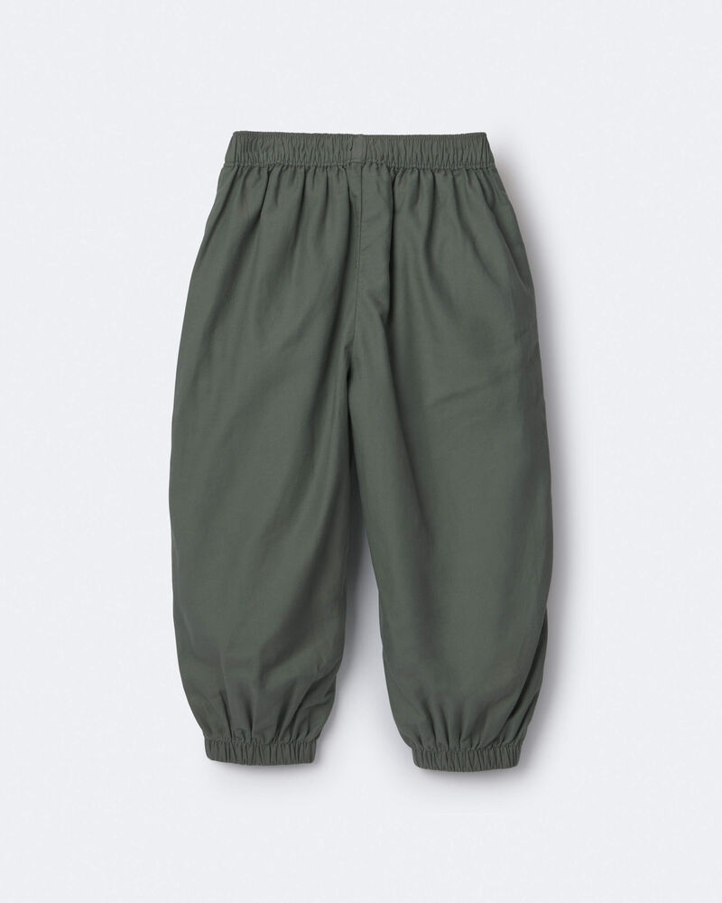 Toddler Relaxed Joggers - Olive, image 6 of 7 slides