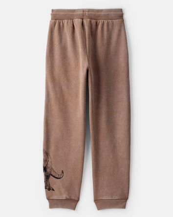 Kid Jurassic Park&trade; Knit Jogger - Brown, 