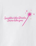 Girls Wicked Glinda Rib Top - White, image 4 of 4 slides