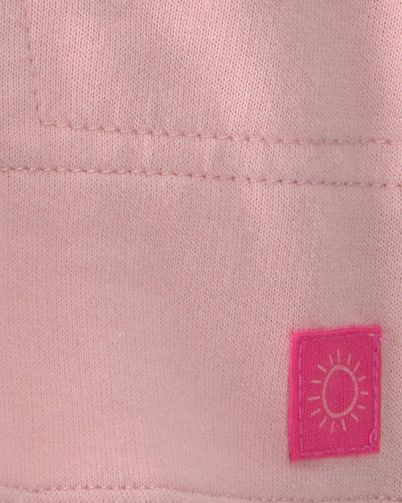 Baby Girl French Terry Skort - Pink, image 3 of 4 slides