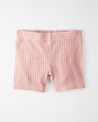 Baby Girl 2-Piece Top & Short Set Made with Organic Cotton in Strawberry Print, image 2 of 5 slides