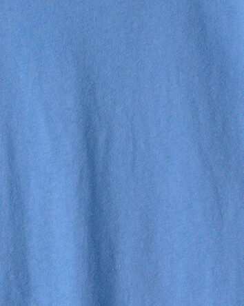 Kids Solid T-Shirt - Blue, 