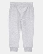 Baby Boy Pull-On Drawstring Joggers - Grey, image 2 of 4 slides