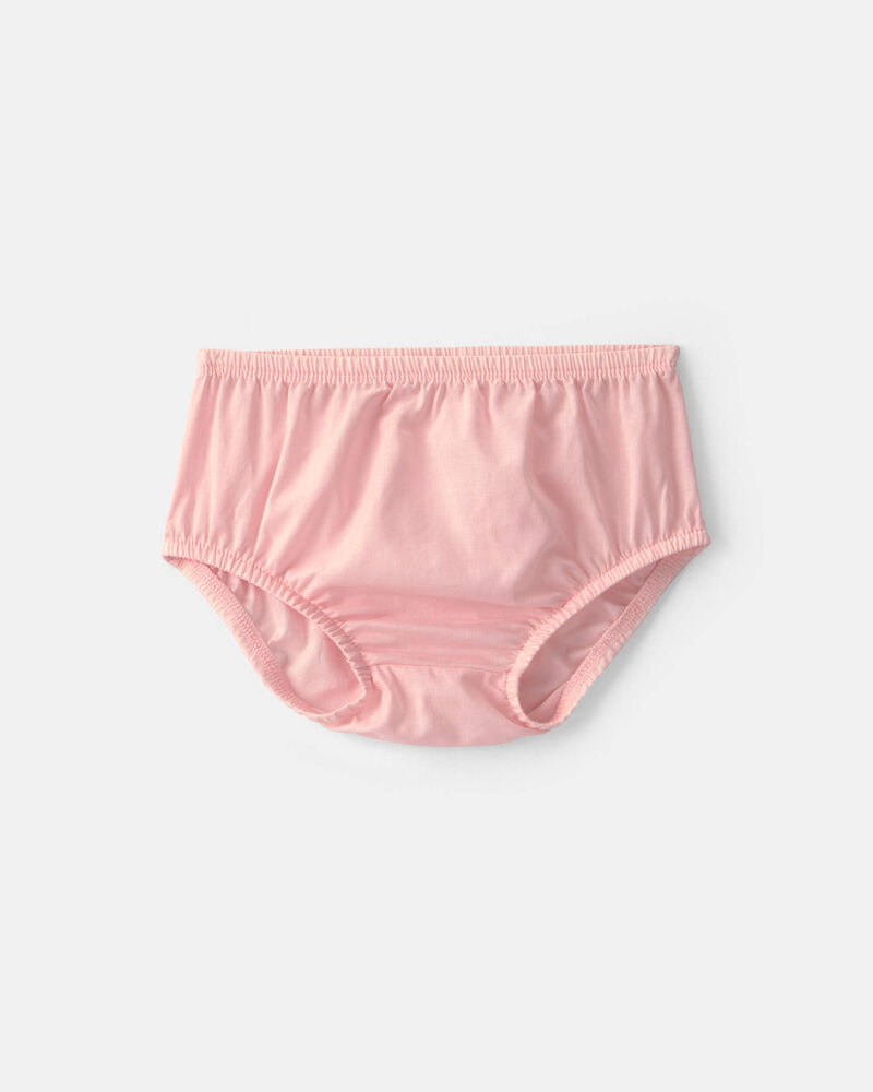 Baby Girl Cherry Short-Sleeve Dress - Pink, image 3 of 5 slides