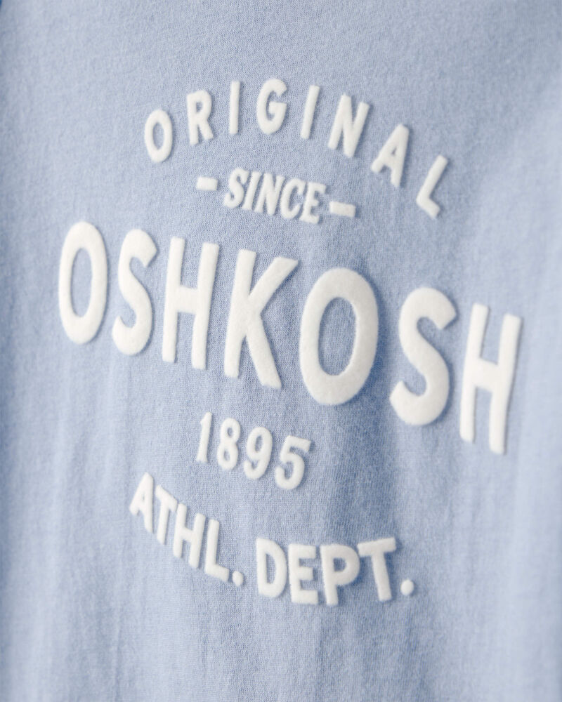 Toddler OshKosh Logo Graphic Tee - Blue, image 2 of 4 slides