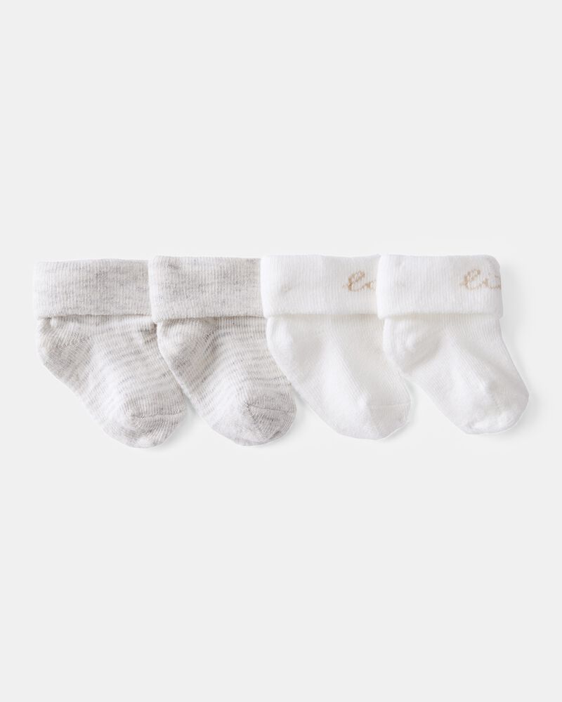 Baby 2-Pack Chick Booties  , image 1 of 3 slides