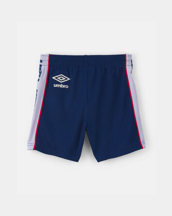 Toddler Umbro USA Mesh Soccer Shorts - Navy Blue/White, 
