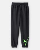 Girls 2-Piece Wicked Elphaba Sparkle Hoodie & Joggers Set - Black
, image 7 of 10 slides