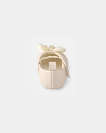 Baby Girl Mary Jane Dress Shoes - Cream, 