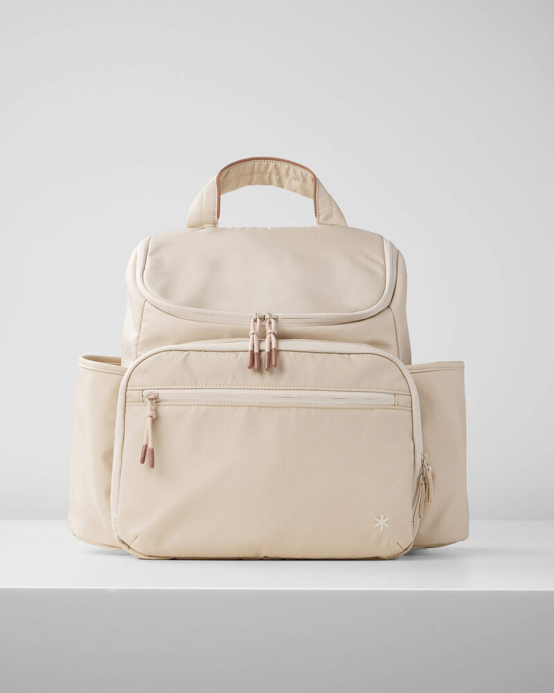 Forma Next Backpack Diaper Bag - Oat, image 1 of 7 slides