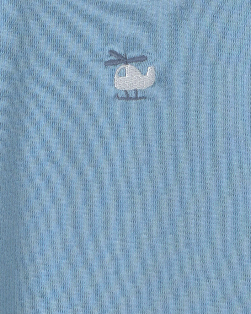 Baby Boy 5-Pack Airplane Multipack Bodysuits, image 2 of 7 slides