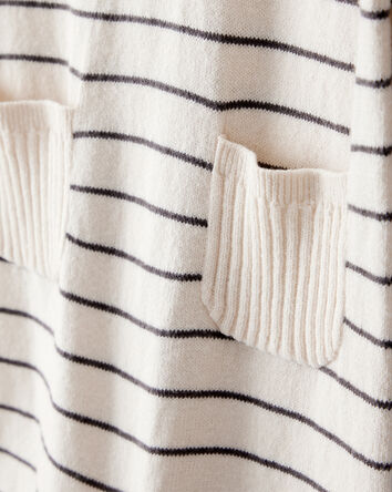 Baby Boy Striped Cotton Long-Sleeve Jumpsuit, 