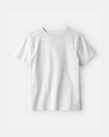 Kids Solid T-Shirt - Grey, 