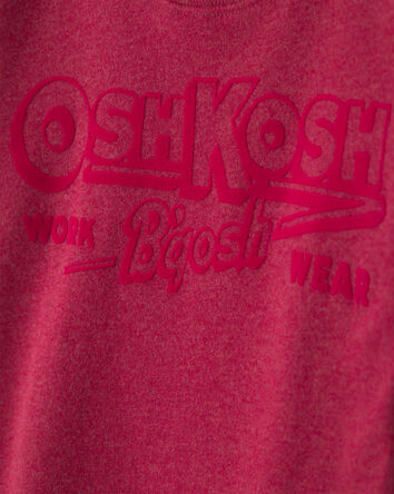 Toddler Boy OshKosh Logo French Terry Pullover Sweatshirt - Red, 