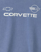 Boys Corvette French Terry Pullover Sweatshirt - Blue, image 3 of 4 slides