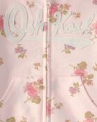 Baby Girl 3-Piece Floral OshKosh Logo Layering Set - Pink, image 10 of 10 slides