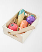 Wooden Veggie Set, image 1 of 2 slides