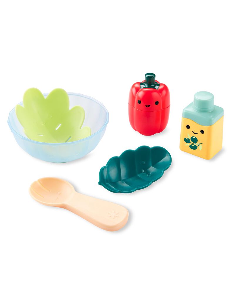 Tub-to-Table Caf&eacute; Prep & Serve Salad Bath Toy Set, image 1 of 6 slides