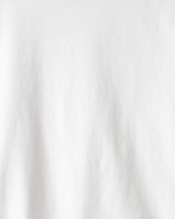 Kids Solid T-Shirt - White, 