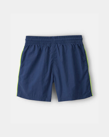 Boys Colourblock Active Shorts - Blue, 