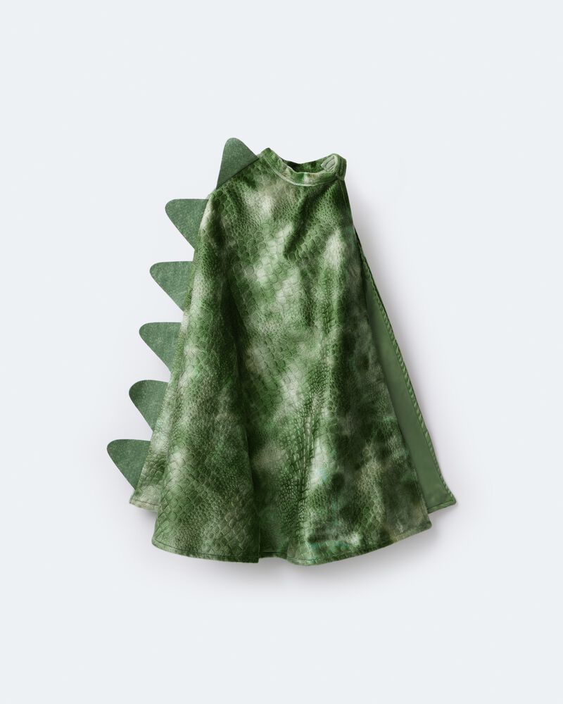 Toddler Believe In Dragons Dress Up Cape - Green, image 2 of 10 slides