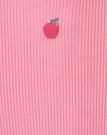 Girls 2-Pack Apple Night Gowns - Pink, 