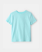 Kids Solid T-Shirt - Blue, image 1 of 3 slides