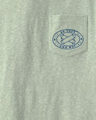 Boys 'Go Your Own Way' Surf Graphic Tee - Green, image 2 of 3 slides