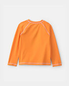 Toddler Boy 2-Piece  Bluey&trade; Rashguard & Swim Trunk Set - Orange/Green, image 3 of 7 slides