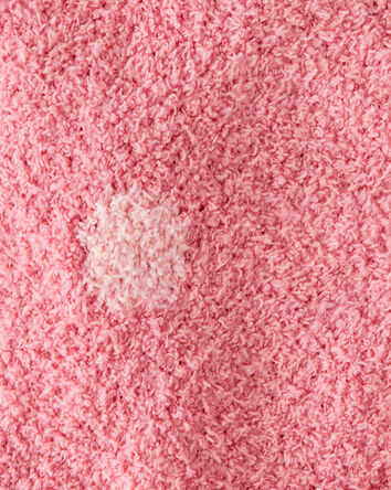 Girls Polka Dot Stroller Blanket - Pink, 