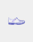 Toddler Girl Clear Sandals - Purple, image 2 of 6 slides
