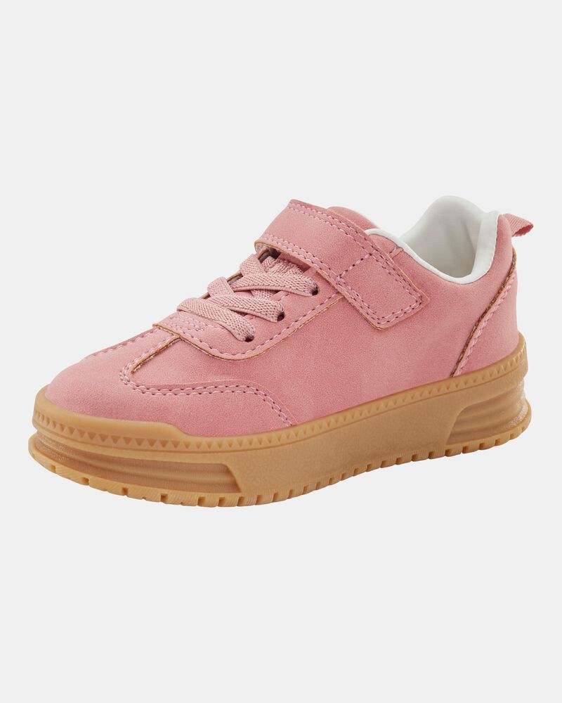 Toddler Casual Sneakers - Pink/Green, image 7 of 7 slides