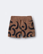 Toddler City Park&trade; Shorts in Abstract Print - Brown, image 2 of 6 slides