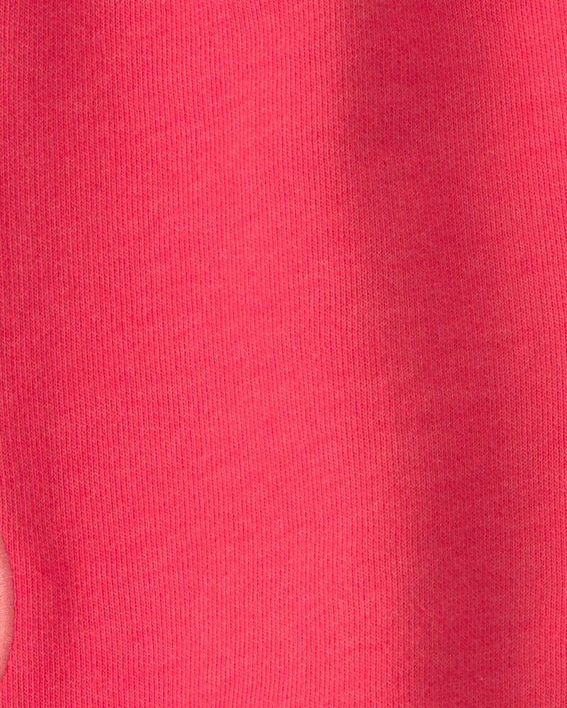 Toddler Boy Crab French Terry Shorts - Coral, image 4 of 5 slides