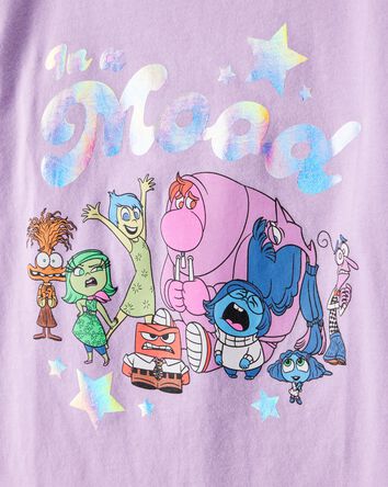 Girls InsideOut Short-Sleeve Graphic Tee - Purple, 