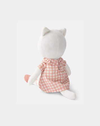 Toddler Kitten Dress-Up Plush Toy - Pink/White, 
