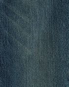Kid Husky Fit Straight Jeans in Dark Rinse, image 3 of 4 slides