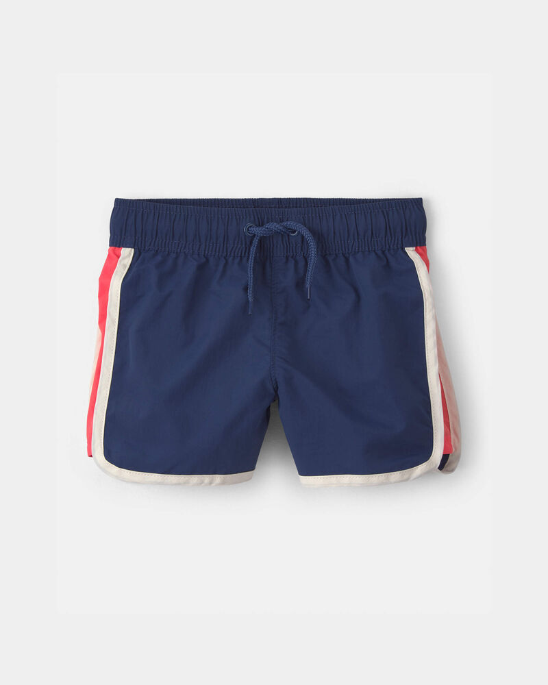 Toddler Boy Active Shorts - Navy Blue, image 1 of 5 slides