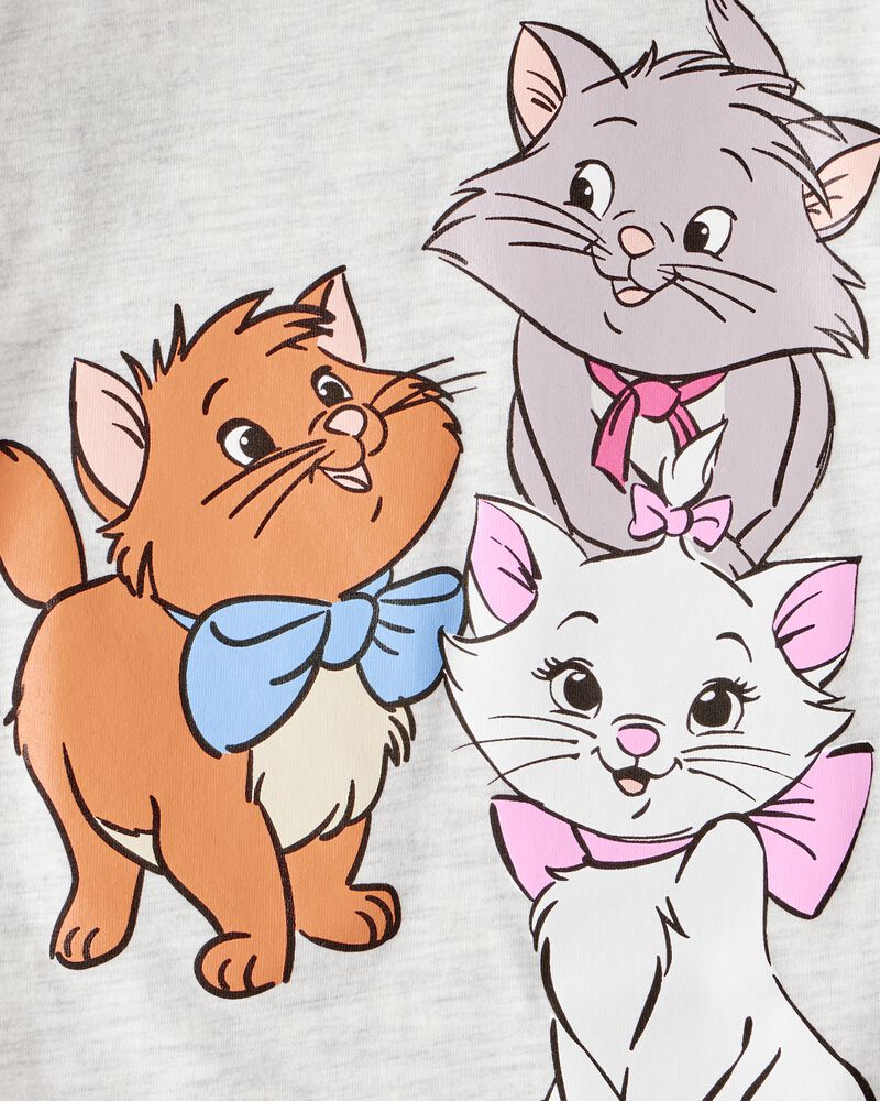 Toddler Girl Disney&copy; The Aristocats Short-Sleeve Graphic Tee - Grey, image 2 of 2 slides
