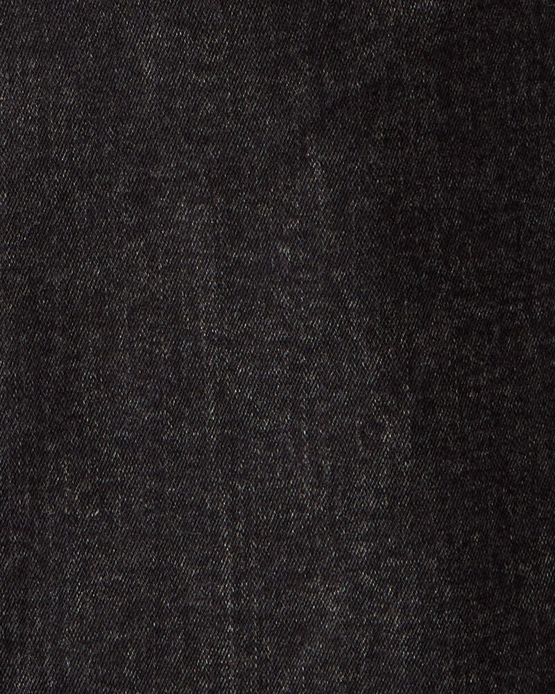 Boys Baggy Iconic Denim Carpenter Pants - Black Wash, image 3 of 4 slides