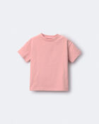 Toddler Elevated Relaxed Tee - Light Pink, image 2 of 5 slides