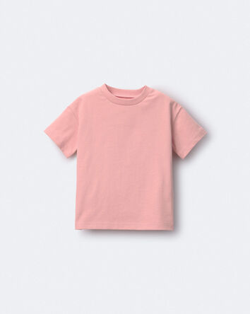 Toddler Elevated Relaxed Tee - Light Pink, 