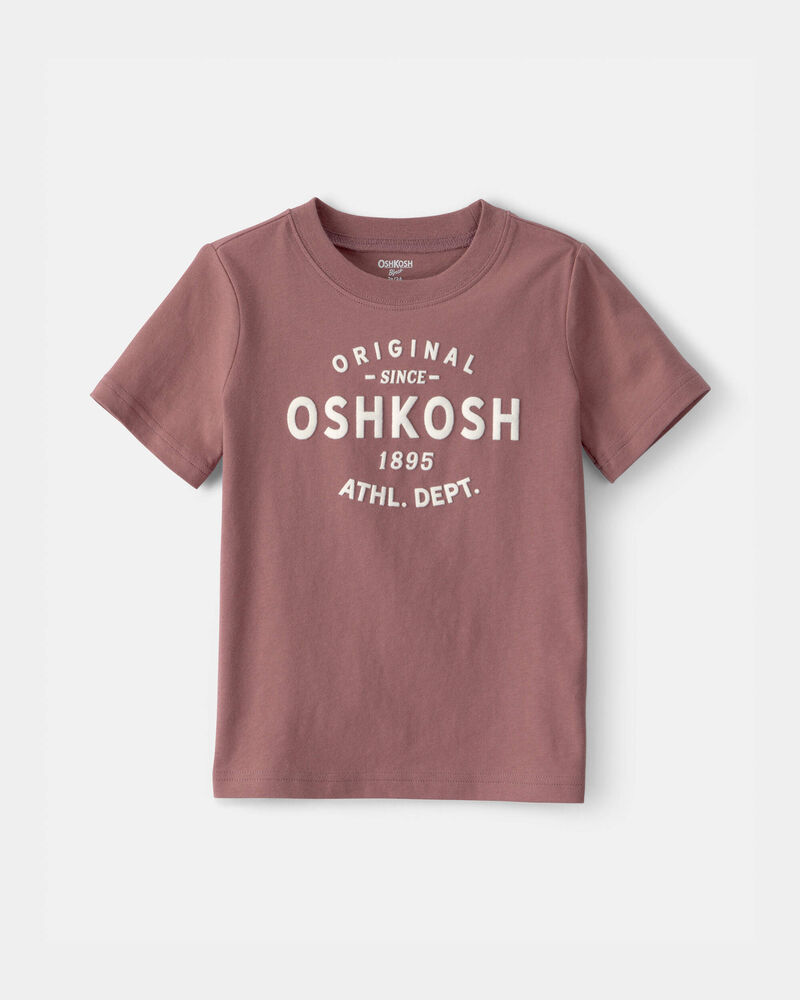 Toddler OshKosh Logo Graphic Tee - Brown, image 1 of 4 slides