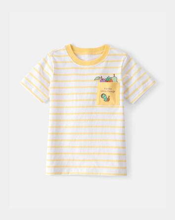 Toddler The Very Hungry Caterpillar&trade; Striped Pocket Tee - Yellow/White, 